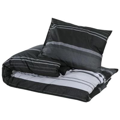 VidaXL Dekbedovertrekset 260x240 cm katoen zwart en wit VidaXL Dekbedovertrekset 260x240 cm katoen zwart en wit