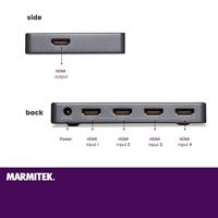 Marmitek Connect 620 UHD 2.0 HDMI-switch 4 poorten 3840 x 2160 Pixel - thumbnail