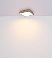 Globo Houten led plafondlampDoro 30x30cm - 416080WD1 - thumbnail