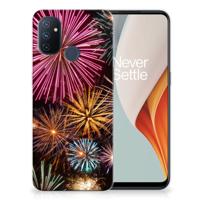 OnePlus Nord N100 | Sillicone Back Cover | Vuurwerk - thumbnail