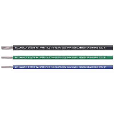 HELU 66305-305 Enkele ader UL 1569 1 x 0.518 mm² Wit 305 m