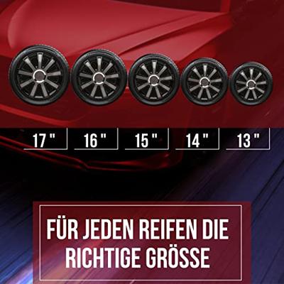 Albrecht wieldop "flash viii" wheel cover flash 16" sc/ flash 16" set of 4