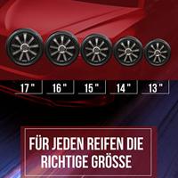 Albrecht wieldop "flash viii" wheel cover flash 16" sc/ flash 16" set of 4 - thumbnail