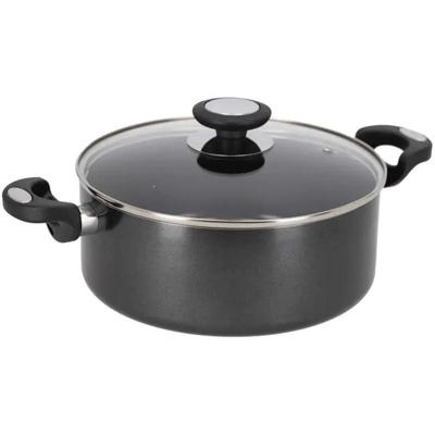 Beka Pro Induc Kookpan met Glazen Deksel 24 cm Zwart