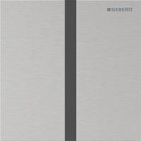 Bedieningsplaat Geberit Type 40 Met Batterijvoeding Sqaure Easy To Clean Geborsteld RVS - thumbnail