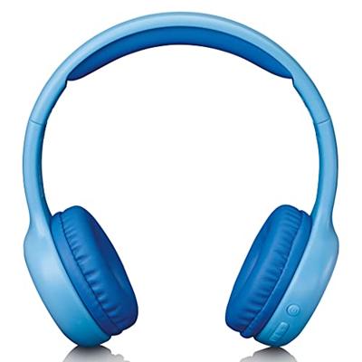 Lenco HPB-110BU Over Ear koptelefoon Bluetooth Blauw
