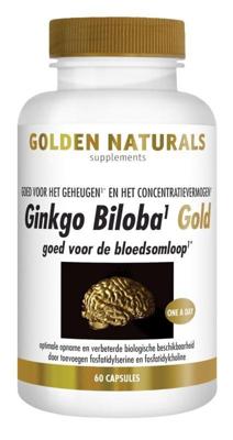 Golden Naturals Ginkgo biloba gold 60 Vegetarische capsules