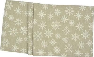 Sander Sander tafelloper Cristallo Buio 50x140 Fb. 27 - Taupe