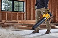 DeWALT DCMBL562P1-QW cordless leaf blowers 200 km/h Zwart, Geel 18 V Lithium-Ion (Li-Ion) - thumbnail