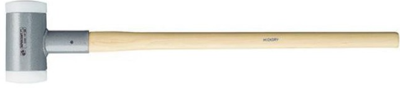 Halder Voorhamer | hoofd d. 100 mm lengte 1.000 mm | terugslagvrij, hoofdlengte 210 mm | hickory | 1 stuk - 3366.107 3366.107