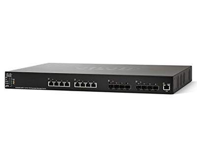 Cisco SG550XG-8F8T Stackable Managed Switch, 8x 10Gigabit, Sfp + (Dedicated), 1x Gigabit Management