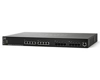 Cisco SG550XG-8F8T Stackable Managed Switch, 8x 10Gigabit, Sfp + (Dedicated), 1x Gigabit Management - thumbnail