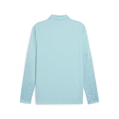 PUMA Olympique Marseille Trainingstrui 1/4-Zip 2025-2026 Lichtblauw Donkerblauw