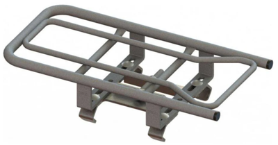 Steco Universele opzetdrager e-bike zilver