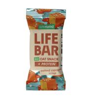 Lifebar oatsnack proteine salted caramel crisp bio - thumbnail