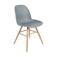 Zuiver Albert Kuip eetkamerstoel Light Grey - thumbnail