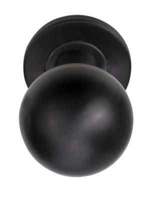 Formani Basics LB501V voordeurknop vast op rozet - PVD gunmetal