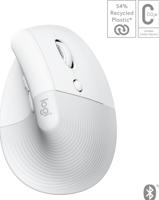 Logitech Lift for Mac Wit Ergonomische Draadloze Muis - thumbnail