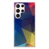 Samsung Galaxy S23 Ultra | TPU Hoesje | Polygon Dark - thumbnail