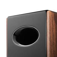 Edifier: S2000MKIII Actieve Boekenplank Speakers 2 stuks - Zwart/Bruin - thumbnail