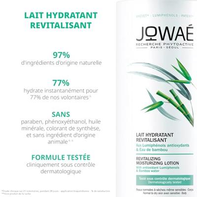 Jowaé Revitalizing Moisturizing Lotion 400ml