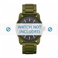 Diesel horlogeband DZ1469 Aluminium Groen 24mm - thumbnail