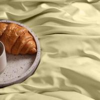 Dommelin Dommelin Laken Uni Satijn 300TC 532 Lichtgeel 200x270 cm - thumbnail