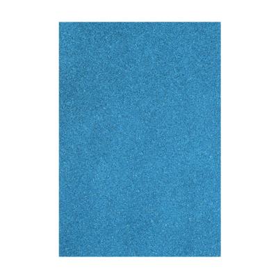 Vaessen Creative • foam 2mm a4 10pcs glitter lichtblauw