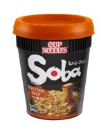 Noodles nissin soba sukiyaki beef cup | 8 stuks - thumbnail