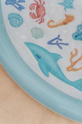 Little Dutch ocean dreams waterspeelmat blauw, 150cm - thumbnail