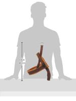 HUNTER HARNAS NORWEGER RACING NYLON BRUIN/COGNAC XL 72-90X3,8 CM - thumbnail