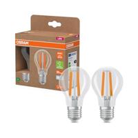 OSRAM HOMELIGHTING 4099854259753 LED-lamp Energielabel A (A - G) E27 Peer 3.8 W = 60 W Neutraalwit (Ø x h) 60 mm x 60 mm 2 stuk(s) - thumbnail