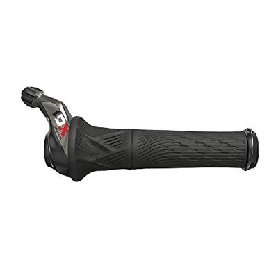 SRAM Twist grip shifter "x01 eagle"12-sp.,alu,red