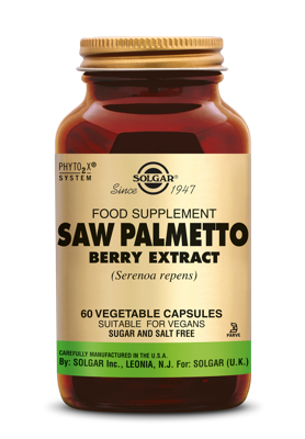 Solgar Saw Palmetto (Zaagpalm) Berry Extract Capsules Solgar Saw Palmetto (Zaagpalm) Berry Extract Capsules