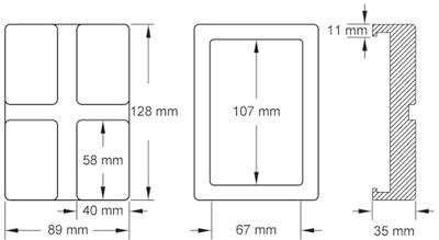 KS Tools 160.0602 Rubberen kussen