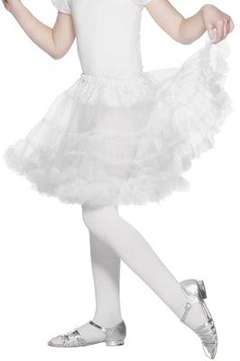Witte petticoat kind