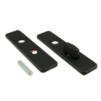 AMI klikkortschilden 185/44 - vrij en bezet - WC 63/8 - zwart - 739266 - thumbnail