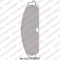 Remblokkenset, schijfrem LP2033 - thumbnail