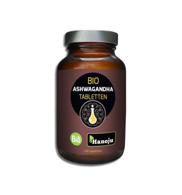 Hanoju Ashwagandha organic 500mg 240 Tabletten