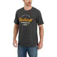 Carhartt Made To Last Carbon Heather T-Shirt Heren  - thumbnail