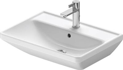 Wastafel Duravit D-Neo Met Overloop Kraanvlak 1 Kraangat 60 cm Hoogglans Wit Duravit Wastafel Duravit D-Neo Met Overloop Kraanvlak 1 Kraangat 60 cm Hoogglans Wit Duravit