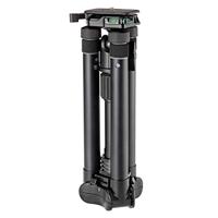 Velbon UT 43D II aluminium driepootstatief incl. QHD-43D kop (hoogte 155,8 cm, belastbaarheid 3 kg) UT-43DII + QHD43D zwart - thumbnail