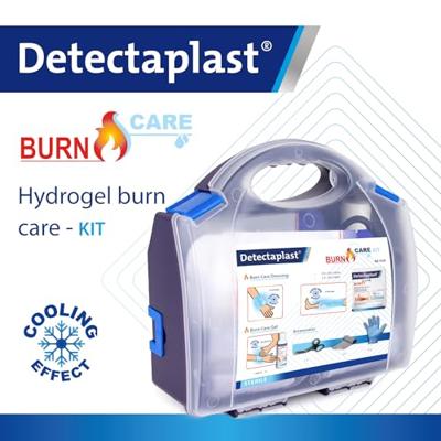 Detectaplast Burn Care Kit, volledig Eerstehulp uitrusting bij brandwonen