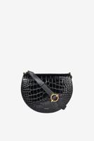 Wandler crossbody Kate Saddle 000160-3251 black croco - thumbnail