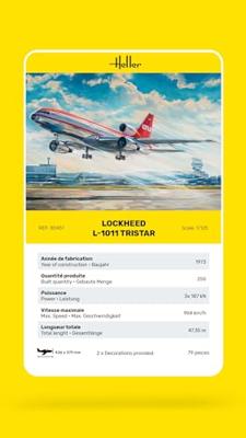 Heller 80451 Tristar LTU Schaal 1:125