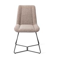 Jesper Home Umedo eetkamerstoel Grainy Greige beehive black - thumbnail