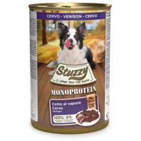 Stuzzy Monoprotein hertenvlees nat hondenvoer 400 gram 2 dozen (12 x 400 g) - thumbnail