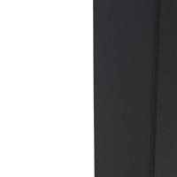 QAZQA Staande buitenlamp zwart met opaal witte kap 50 cm - Denmark - thumbnail