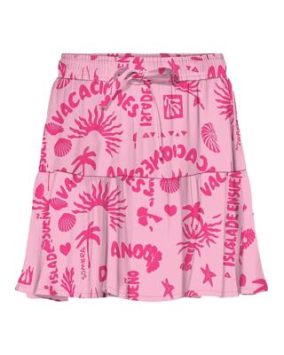 Kids ONLY zomer skort meisjes - fuchsia, roze paars - Kogzalina