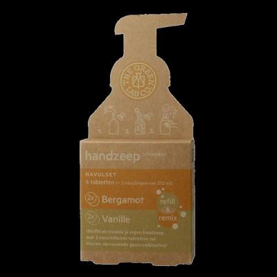The Green Lab Co Handzeep navulset bergamot & vanille 4 Stuks The Green Lab Co Handzeep navulset bergamot & vanille 4 Stuks
